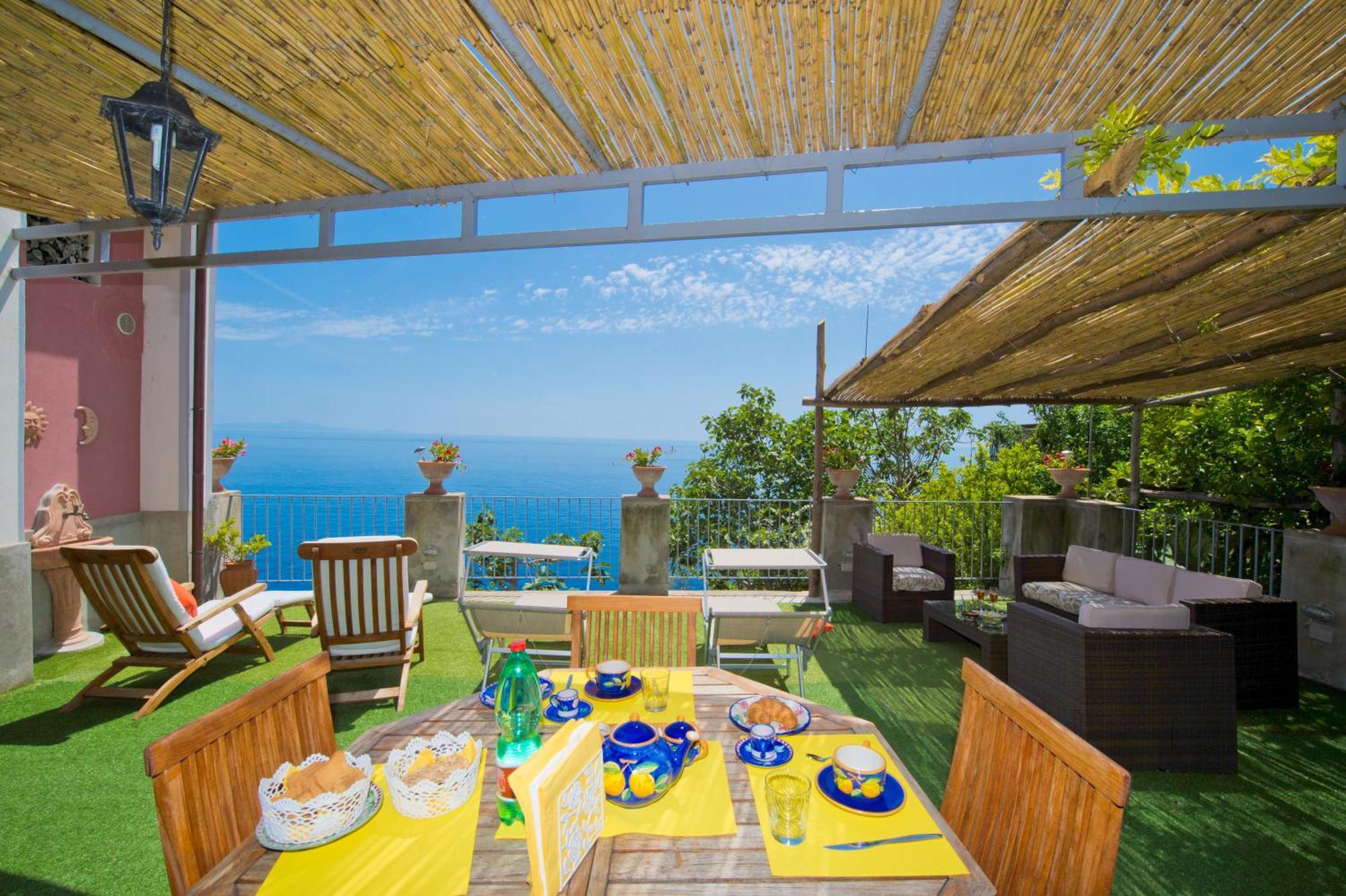 Palazzo Rocco Villa Sunshining In Love Praiano Zewnętrze zdjęcie