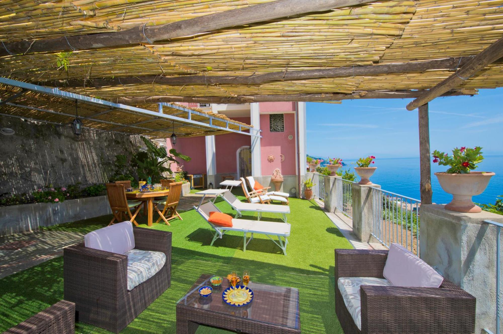 Palazzo Rocco Villa Sunshining In Love Praiano Zewnętrze zdjęcie